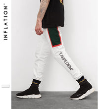 Load image into Gallery viewer, INFLATION Letter Printed Ankle Banded Pants