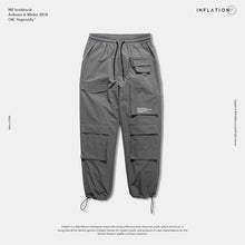 Load image into Gallery viewer, INFLATION Elastic Waist Windbreaker Jogger Sweatpants