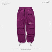 Load image into Gallery viewer, INFLATION Elastic Waist Windbreaker Jogger Sweatpants