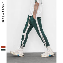 Load image into Gallery viewer, INFLATION Right Choice Side Letter Print Vintage Pants