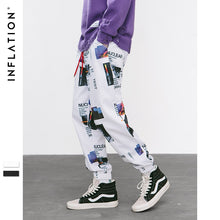 Load image into Gallery viewer, INFLATION Graphic Print Pencil Pants
