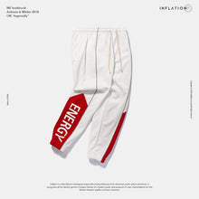 Load image into Gallery viewer, INFLATION Letter Printed Side Striped Retro Pants