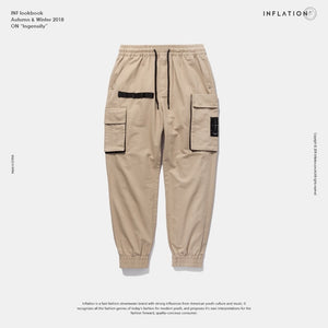 INFLATION Trousers Joggers Solid Pants