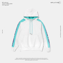 Load image into Gallery viewer, INFLATION Letter Sleeve Patchwork Hoodies
