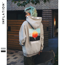Load image into Gallery viewer, INFLATION Passio Letter Printed Drawstring Hoodies