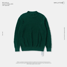 Load image into Gallery viewer, INFLATION Ripped Out Holes Sweater