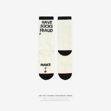 Load image into Gallery viewer, INFLATION diagonal socks