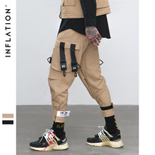 Load image into Gallery viewer, INFLATLION Loose Fit Elastic Waist Cargo Pants