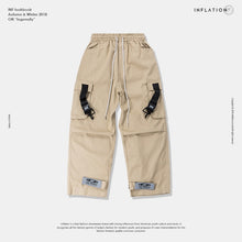 Load image into Gallery viewer, INFLATLION Loose Fit Elastic Waist Cargo Pants