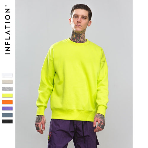 INFLATION Hip Hop Multi-colour Hoodies