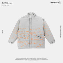 Load image into Gallery viewer, INFLATION Letter Printing Thick Coat