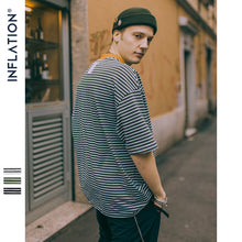 Load image into Gallery viewer, INFLATION Harajuku Stripe T Shirt