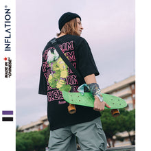 Load image into Gallery viewer, INFLATION Printing Oversize T-shirt