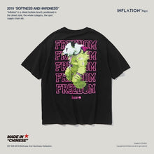 Load image into Gallery viewer, INFLATION Printing Oversize T-shirt