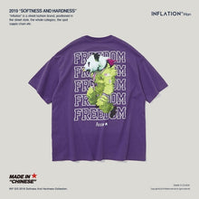 Load image into Gallery viewer, INFLATION Printing Oversize T-shirt