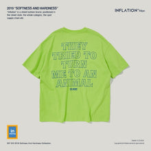 Load image into Gallery viewer, INFLATION Print T-shirt Cotton