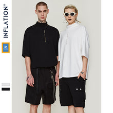 Load image into Gallery viewer, INFLATION Stand Collar T-shirt