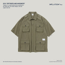 Load image into Gallery viewer, INFLATION Multi-pocket Casual Shirt Oversize