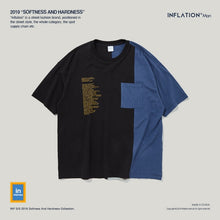 Load image into Gallery viewer, INFLATION Colour Block Astronaut Print T-Shirts