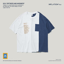 Load image into Gallery viewer, INFLATION Colour Block Astronaut Print T-Shirts