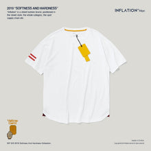 Load image into Gallery viewer, INFLATION Sleeve Stripe Basic T-Shirt