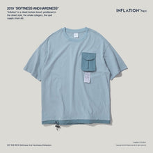 Load image into Gallery viewer, INFLATION Elastic Drawstring Cotton T-shirt