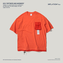 Load image into Gallery viewer, INFLATION Elastic Drawstring Cotton T-shirt