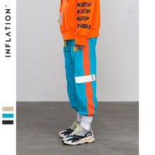 Load image into Gallery viewer, INFLATION reflect light tape jogger pants