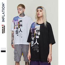 Load image into Gallery viewer, INFLATION Chinese Print Funny T-shirt