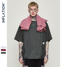 Load image into Gallery viewer, INFLATION Colour Block Patchwork T-shirt