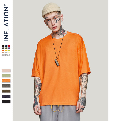 INFLATION Summer New Style Unisex Casual T-Shirts