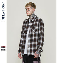 Load image into Gallery viewer, INFLATION Face Emboridery Vintage Shirt