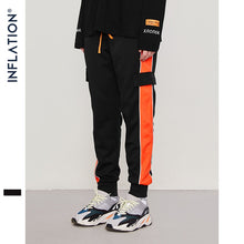Load image into Gallery viewer, INFLATION Orange Side Retro Trousers Pants